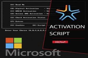 Microsoft Activation Scripts 2.5 Crack + Online KMS Activation