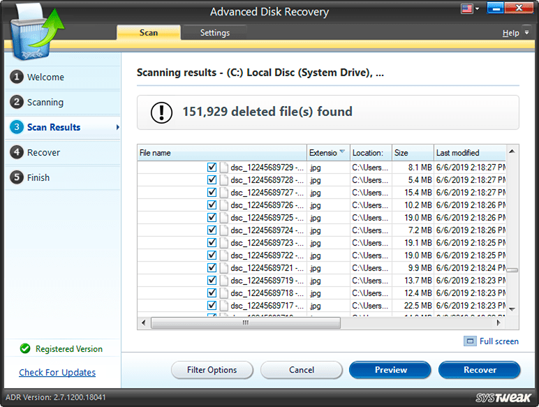 Advanced Disk Recovery 2.8.1233.18675 Crack + License Key 