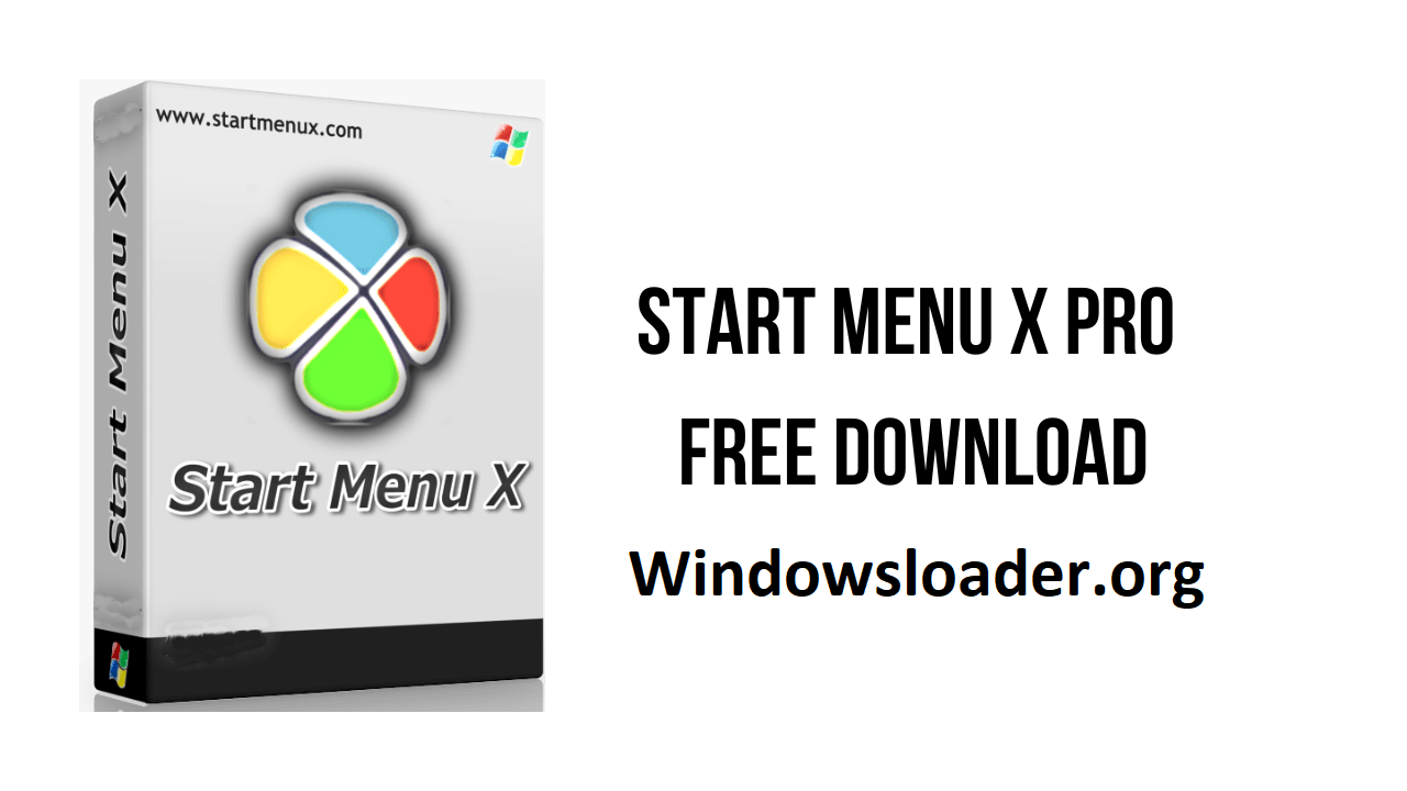 Start Menu X PRO 7.77 Crack With Activation Code Full Free 2024